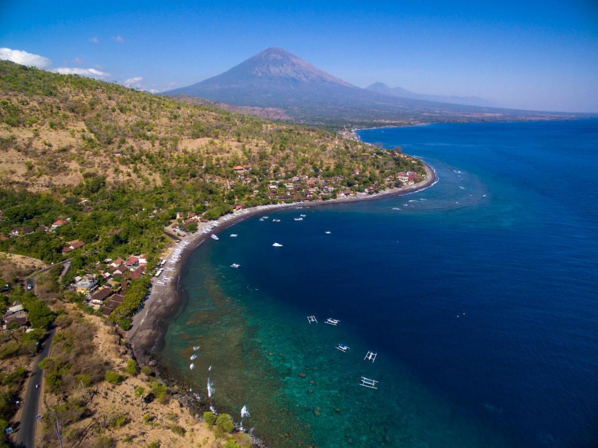 Jemeluk Beach Bungalows Amed Buitenkant foto
