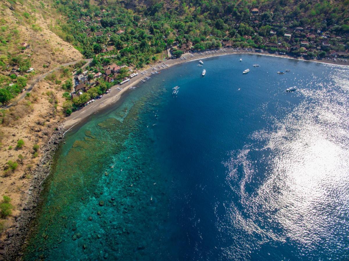 Jemeluk Beach Bungalows Amed Buitenkant foto